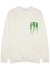 Slime printed cotton sweatshirt - JW Anderson