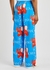 Elephane printed shell trousers - JW Anderson