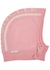 KIDS Pink logo-intarsia wool balaclava hat - Moncler