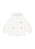 KIDS Jules white quilted shell jacket - Moncler