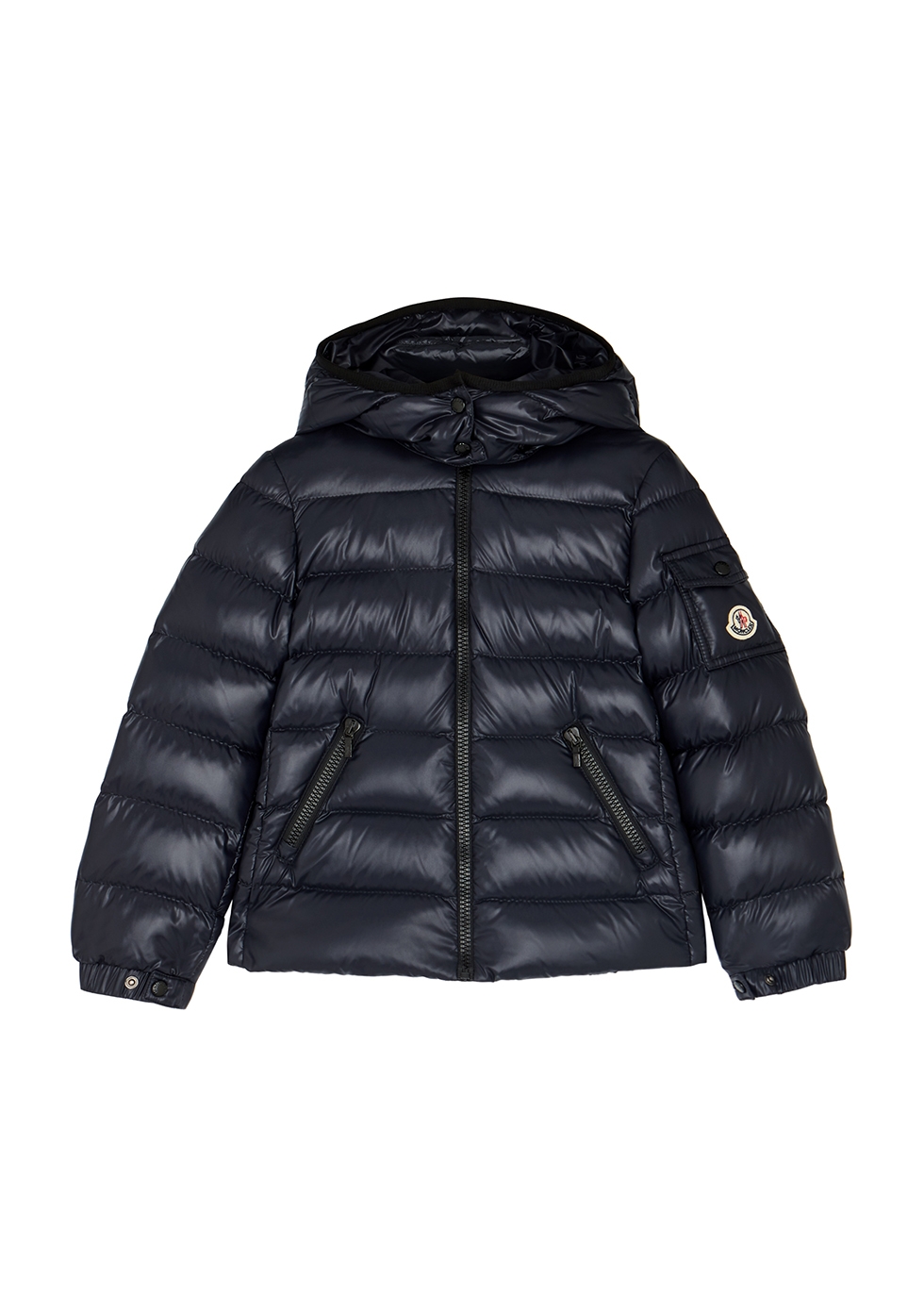Moncler KIDS Bady navy quilted shell jacket (4-6 years) - Harvey Nichols