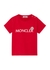 KIDS Red logo stretch-cotton T-shirt - Moncler
