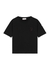 KIDS Black logo cotton T-shirt (8-10 years) - Moncler