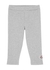 KIDS Grey logo ribbed cotton leggings - Moncler