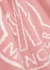 KIDS Pink logo-intarsia wool-blend jumper - Moncler