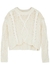 Cutting Edge ivory cable-knit jumper - Free People