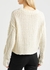 Cutting Edge ivory cable-knit jumper - Free People