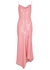 Harmony pink sequin-embellished midi dress - Alice + Olivia