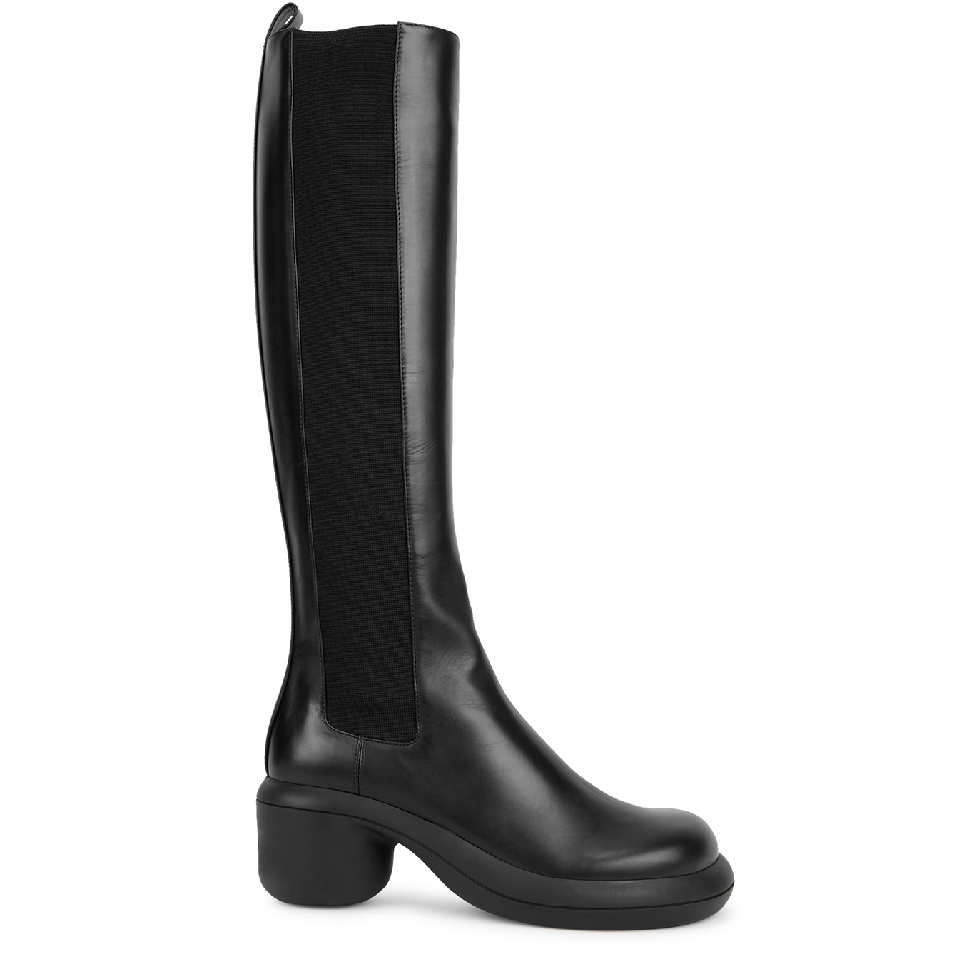 Jil Sander Black Leather Knee-high Boots - 3