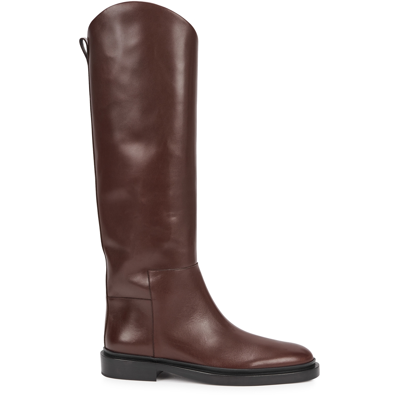 Jil Sander Brown Leather Knee-high Boots - 4