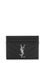Black quilted leather card holder - Saint Laurent