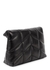 Puffer black leather pouch - Saint Laurent