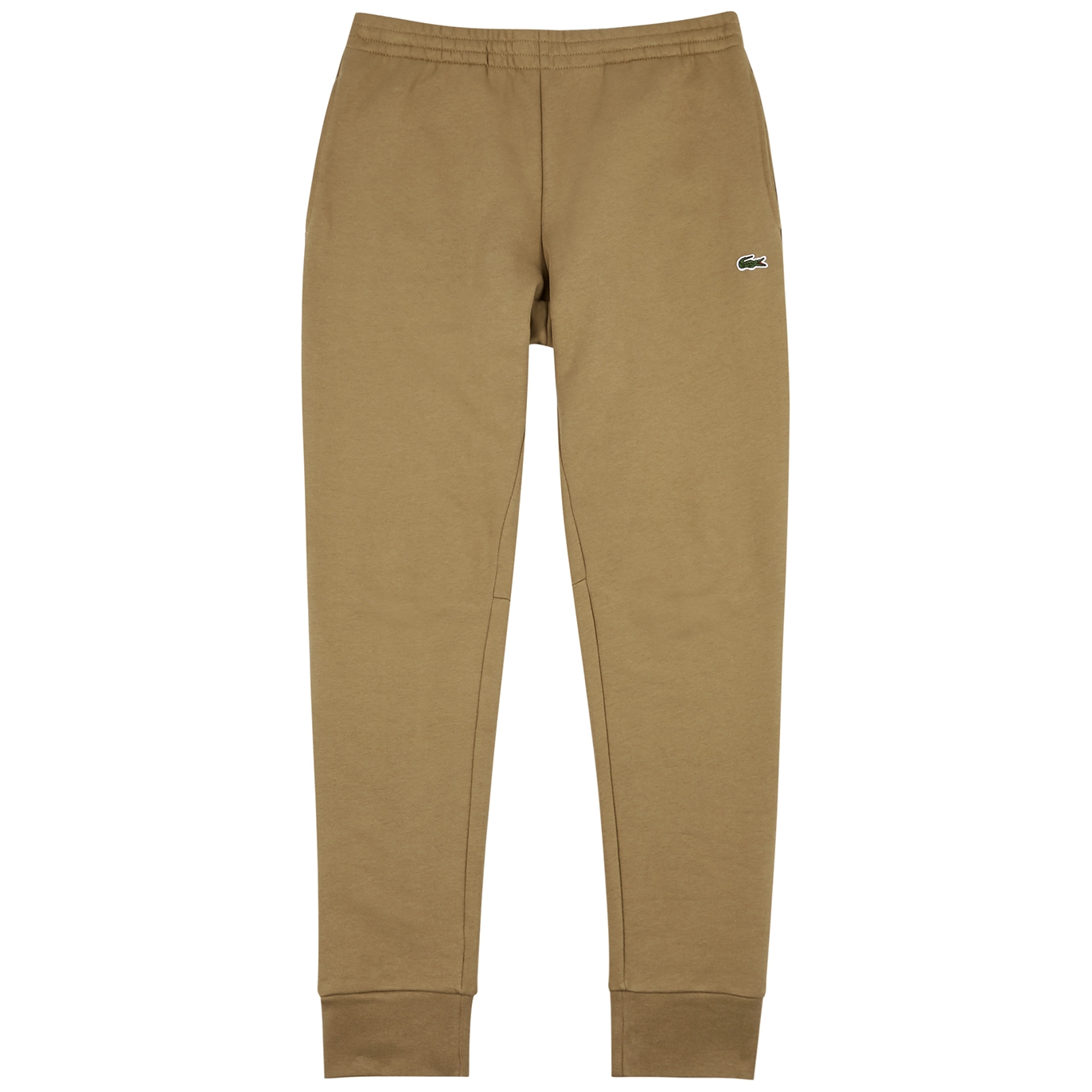 Lacoste Brown Logo Jersey Sweatpants - Camel - 6