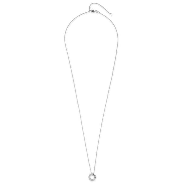 Le Gramme 1.1g Polished And Brushed Sterling Silver Necklace