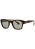 Signature C De Cartier tortoiseshell wayfarer-style sunglasses - CARTIER