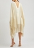 Very Ross ivory fringe-trimmed gown - Taller Marmo