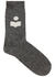 Slazia silver logo metallic-weave socks - Isabel Marant Étoile