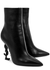 Opyum 110 black leather ankle boots - Saint Laurent