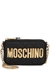 Quilted black nylon bag - MOSCHINO