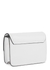 M white leather shoulder bag - MOSCHINO