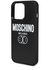Black logo iPhone 13 Pro case - MOSCHINO