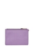 Lilac logo leather pouch - MOSCHINO