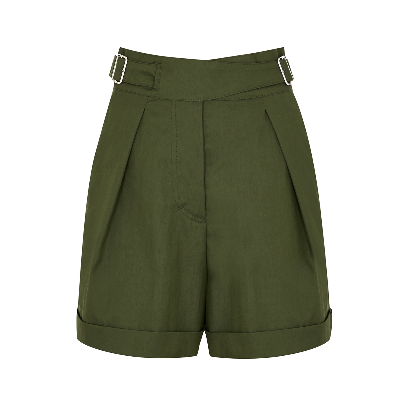Kenzo Green Cotton-blend Shorts