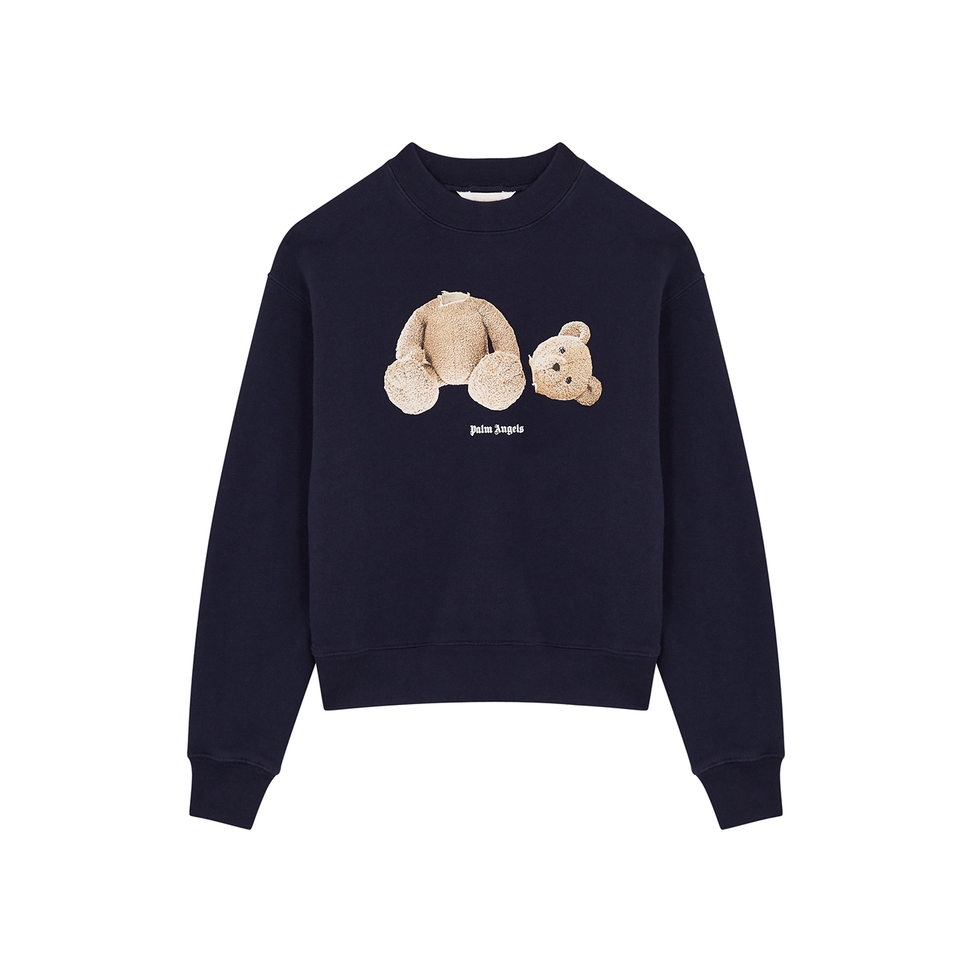 Palm Angels Kids Navy Bear-print Cotton Sweatshirt (12 Years) - Navy & Other