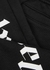KIDS Black logo-print cotton sweatpants (12 years) - Palm Angels