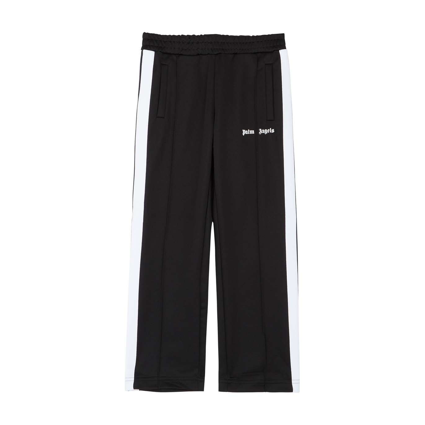 Palm Angels Kids Black Striped Jersey Track Pants (4-10 Years) - 6 Years