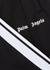 KIDS Black striped jersey track pants (12 years) - Palm Angels
