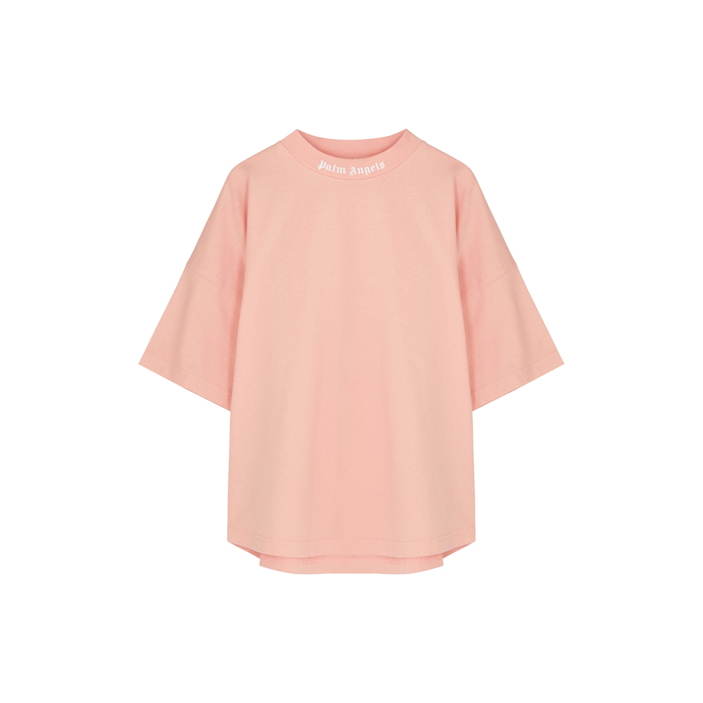 Palm Angels Kids Peach Logo Cotton T-shirt (4-10 Years) - Pink - 6 Years