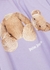 KIDS Lilac bear-print cotton T-shirt (4-10 years) - Palm Angels