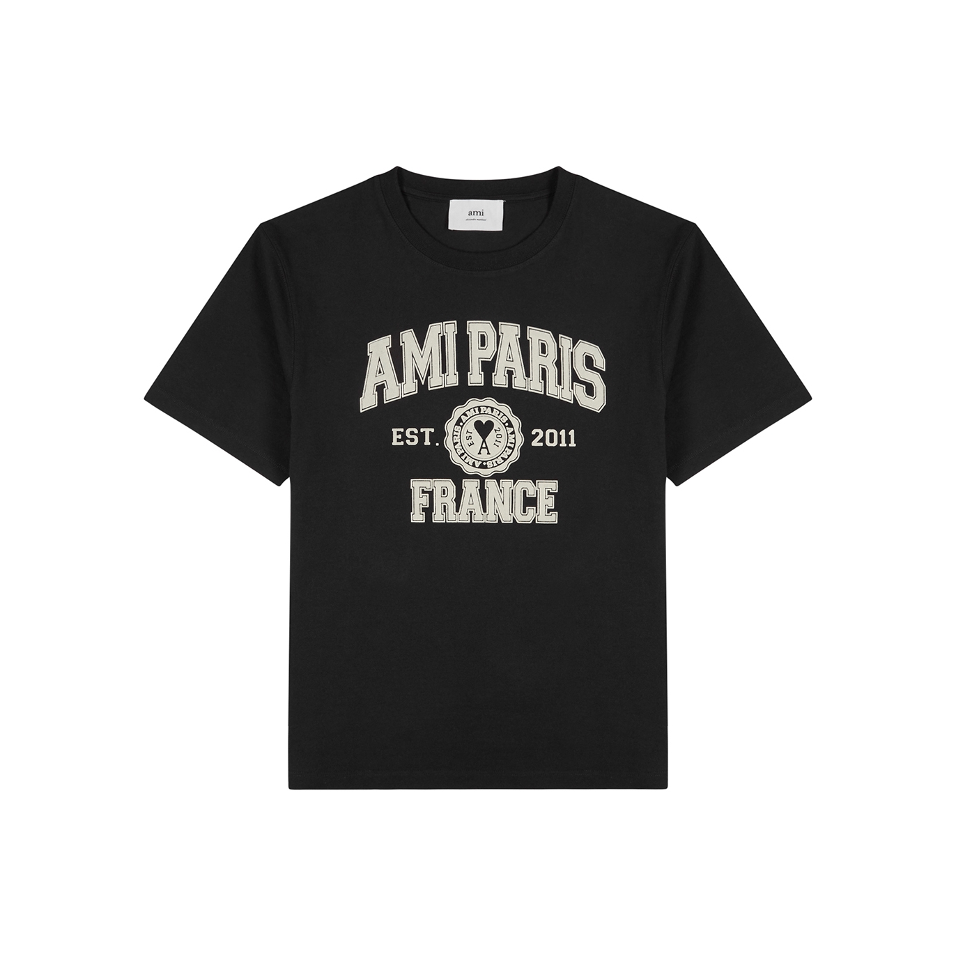 Ami Paris Logo Cotton T-shirt