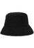Teddy black faux shearling bucket hat - Lack of Color