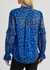 Arlington blue printed blouse - Diane von Furstenberg