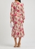 Emmett floral-print crepe de chine midi dress - Diane von Furstenberg