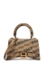 Hourglass XS logo top handle bag - Balenciaga
