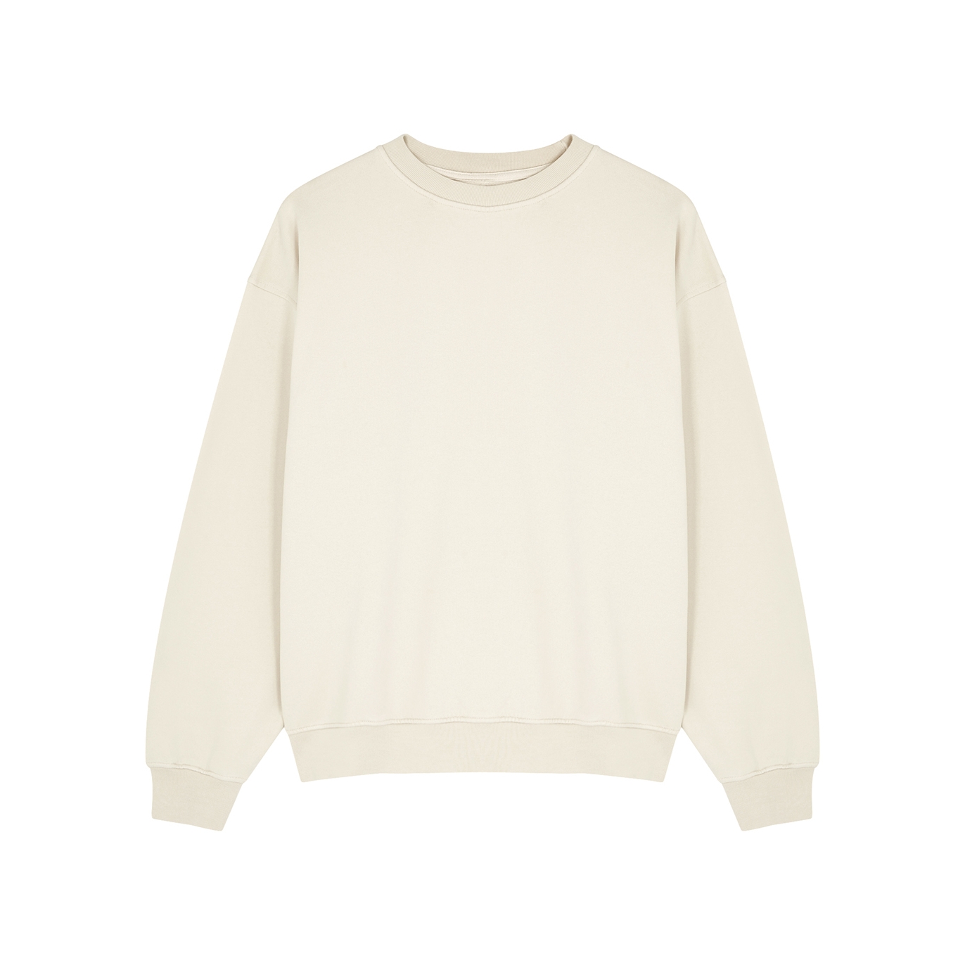 Colorful Standard Cream Cotton Sweatshirt