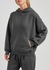 Dark grey hooded cotton sweatshirt - COLORFUL STANDARD