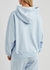 Light blue hooded cotton sweatshirt - COLORFUL STANDARD