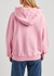 Pink hooded cotton sweatshirt - COLORFUL STANDARD