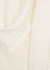 Flora white open-back cotton-blend jumper - Khaite