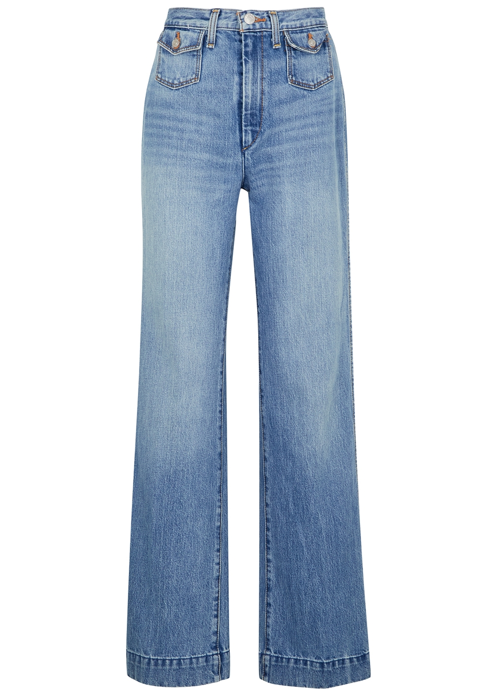 Save 11% Womens Jeans RE/DONE Jeans RE/DONE Denim Straight-leg Jeans in Blue 
