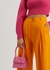 Le Chiquito Moyen pink leather top handle bag - Jacquemus