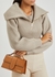 Le Grande Bambino light brown leather top handle bag - Jacquemus