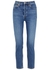 90's blue cropped skinny jeans - RE/DONE