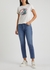 90's blue cropped skinny jeans - RE/DONE