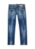 KIDS Cool Guy blue distressed stretch-denim jeans - Dsquared2