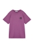 KIDS Purple logo cotton T-shirt (14 years) - Stone Island